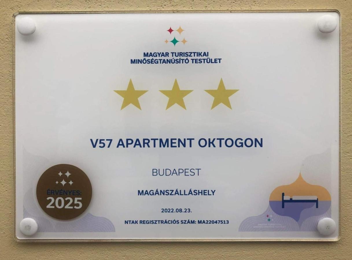 V57 Apartment Oktogon 布达佩斯 外观 照片